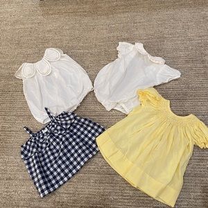 Bundle of smocked bubbles and dresses for spring